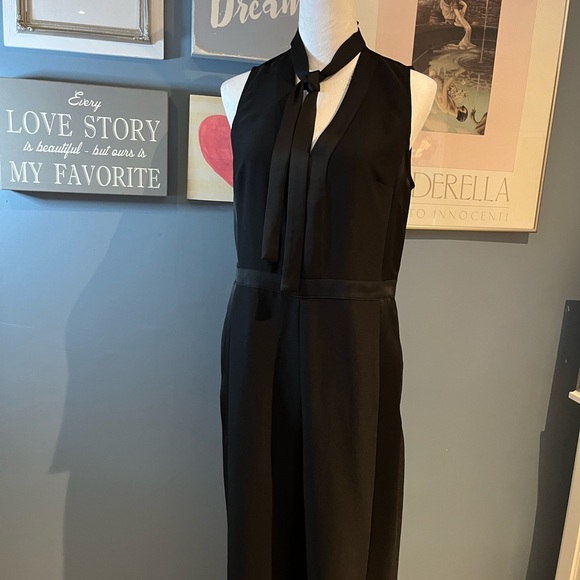 Banana Republic tuxedo style jumpsuit. - Picture 2 of 6
